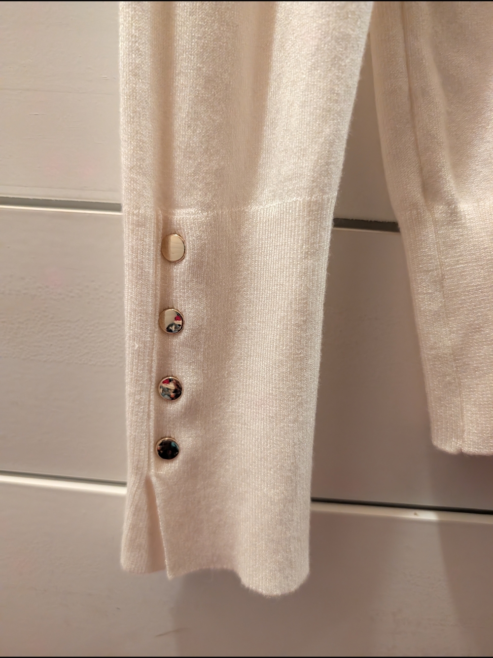 Zara Pale Pink Crewneck Sweater - Picture 3 of 4